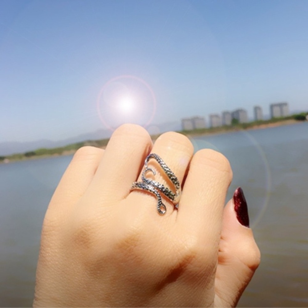 🐙 Awesome Tentacle Octopus Kraken Or Squid Ring Available In Gold Or Silver 🦑